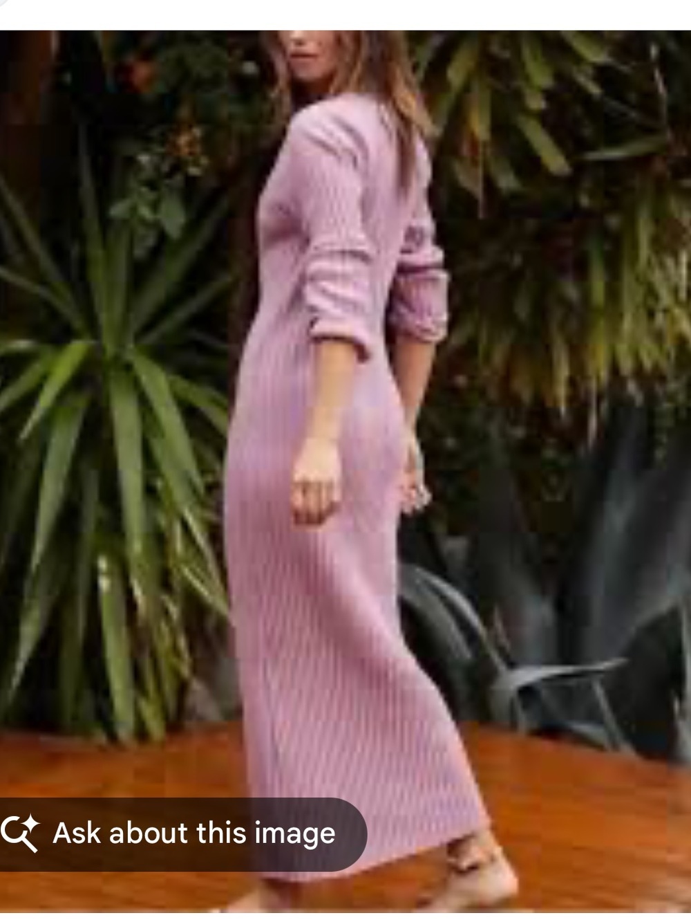 Free People Beach free-est Pacific Maxi Dress Smoked Roses / Mauve Pink color XL - Picture 2 of 14